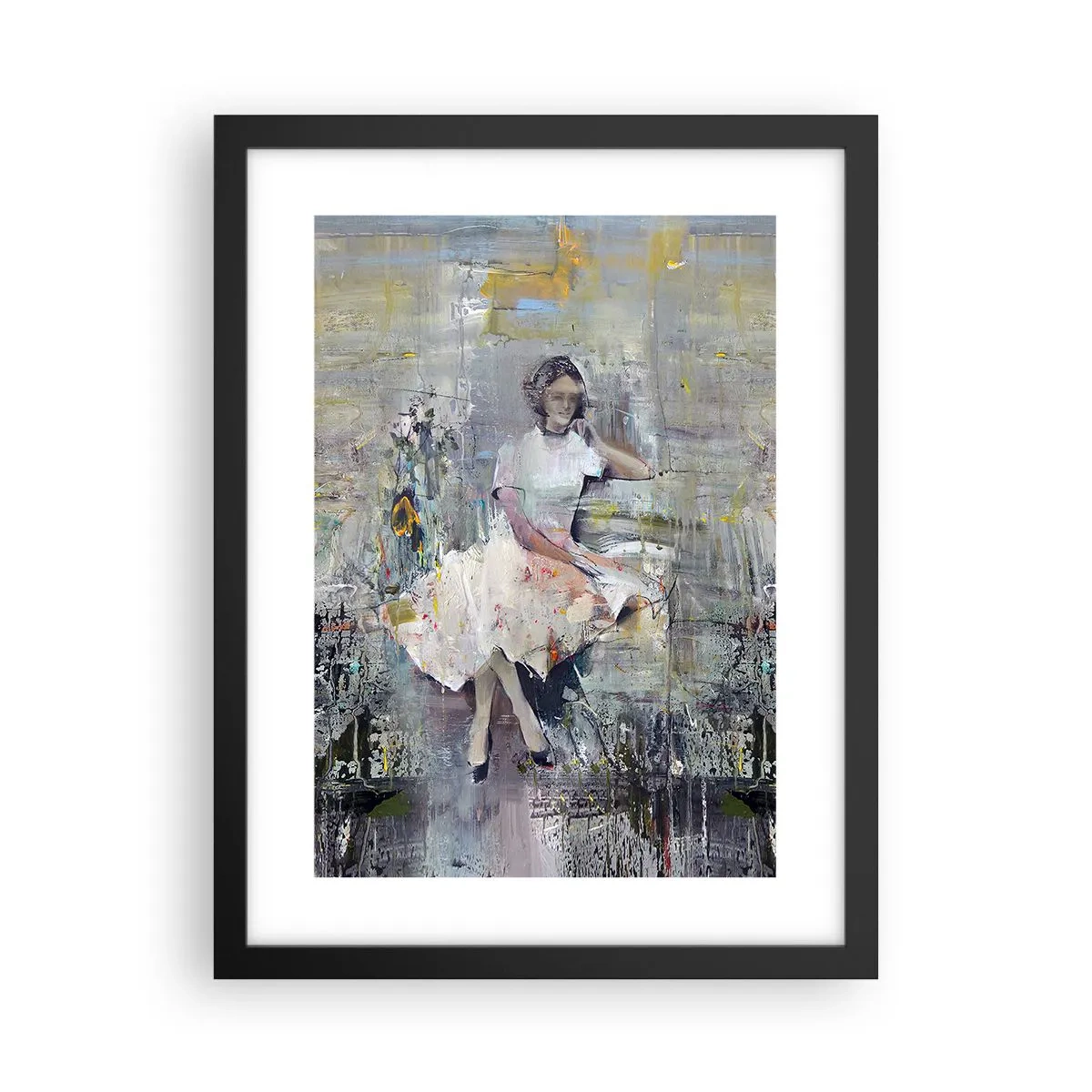Plakat i sort ramme - Klassisk og moderne - 30x40 cm