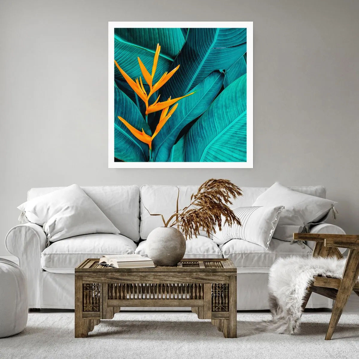 Plakat - Edens blomst - 30x30 cm