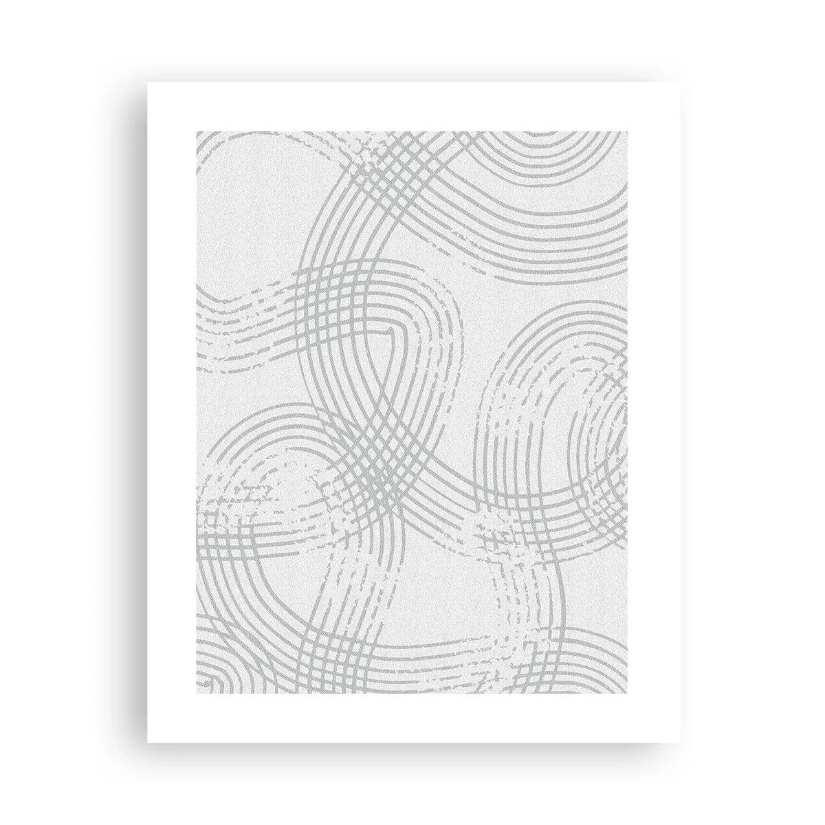 Plakat - Der er ingen lige vej - 40x50 cm