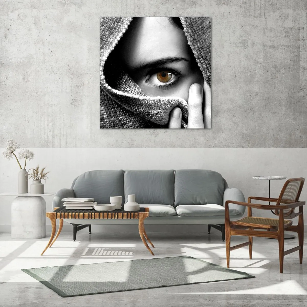 Billede på glas - Lær hemmeligheden - 40x40 cm