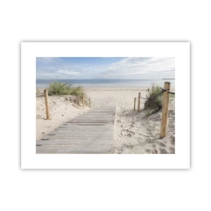 Plakat - Ud over horisonten - 40x30 cm