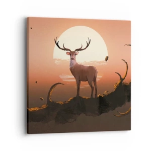 Lærredstryk - Billede på lærred - Denne aften er ikke som alle andre - 40x40 cm