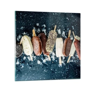 Billede på glas - En smag af varm sommer - 30x30 cm