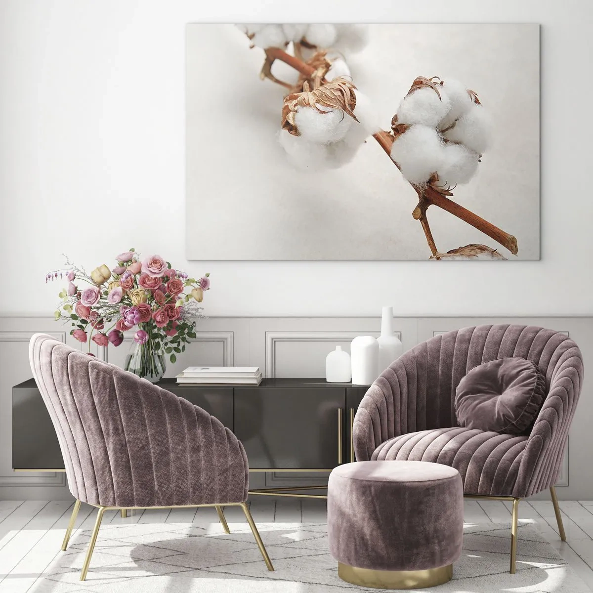 Billede på glas - Bare kramme - 120x80 cm