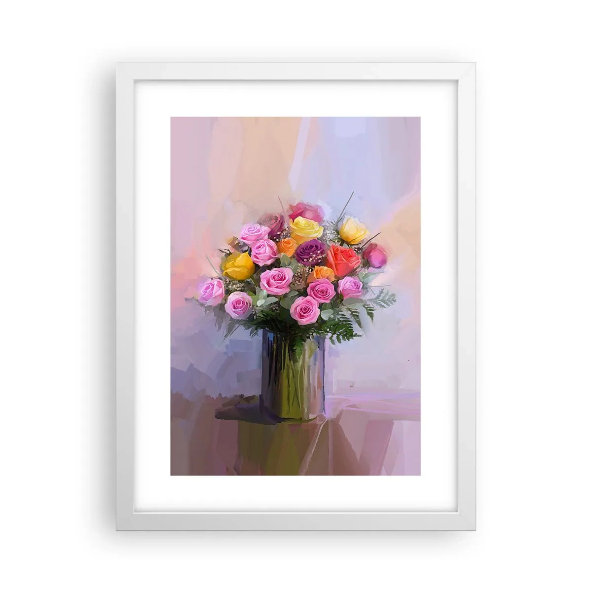 Plakat i hvid ramme - Bevaret skønhed - 30x40 cm