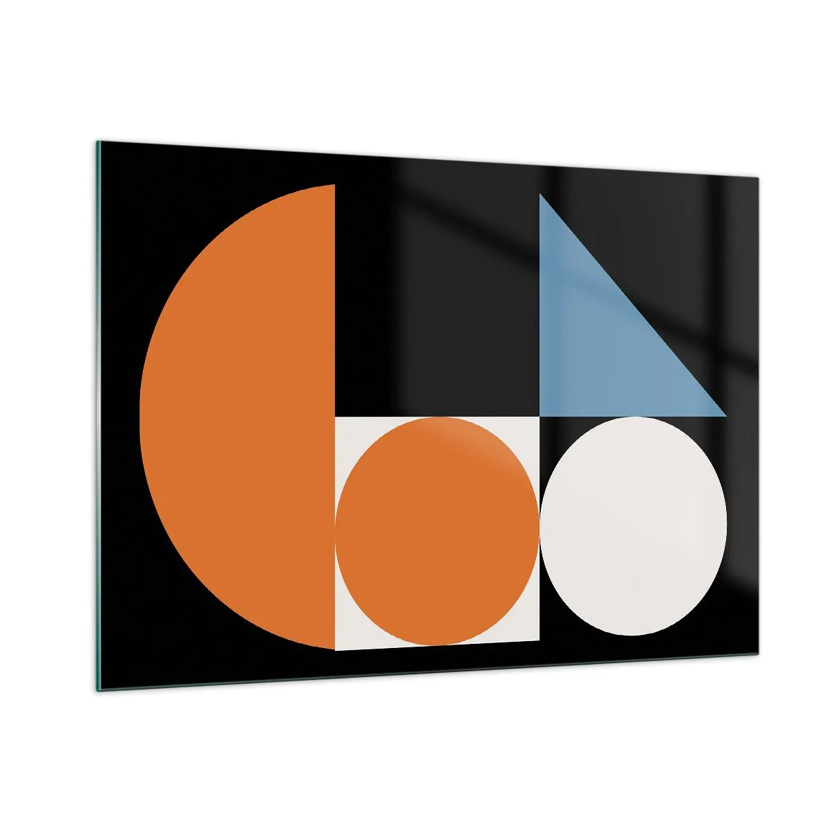 Billede på glas - System til figurer - 100x70 cm