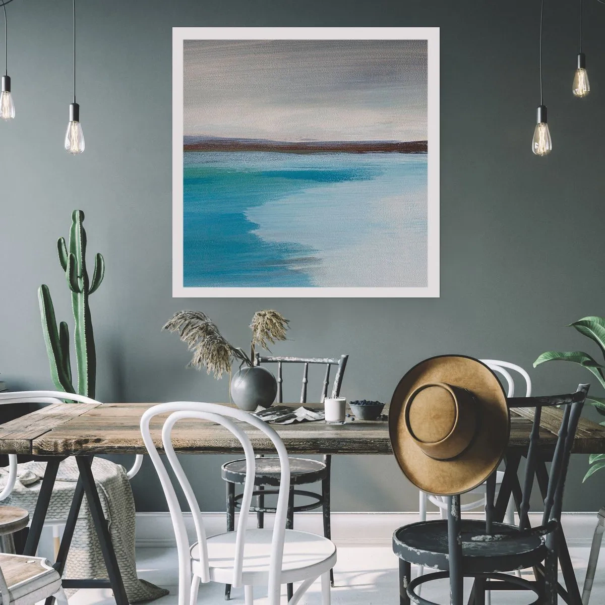 Plakat - Horisontalt landskab - 30x30 cm