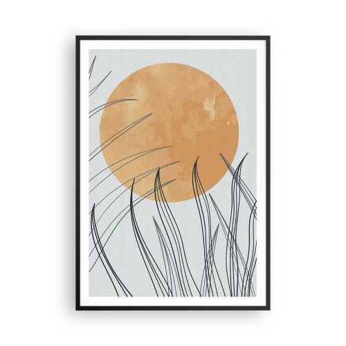 Plakat i sort ramme - Altid mod solen - 70x100 cm