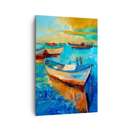 Lærredstryk - Billede på lærred - I den sydlige bugt - 70x100 cm