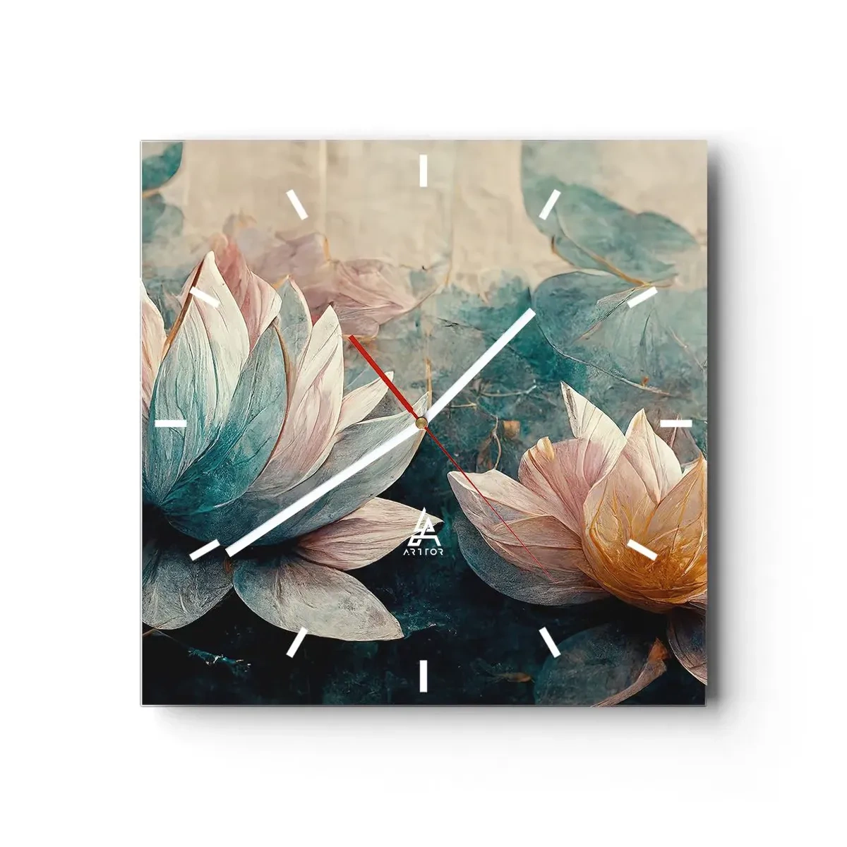 Vægur, Uret - Søens stjerner - 40x40 cm