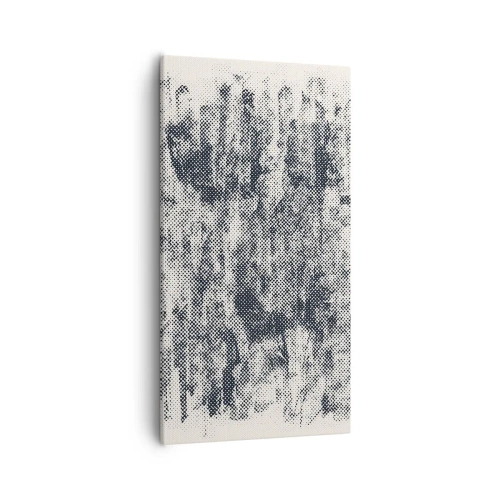 Lærredstryk - Billede på lærred - Tågeagtig sammensætning - 55x100 cm