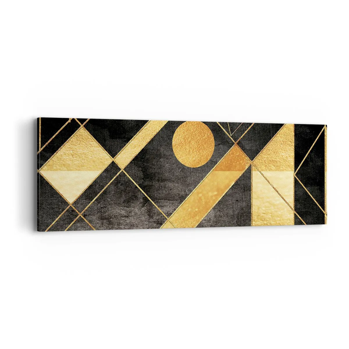 Lærredstryk - Billede på lærred - Ørkenens sol - 90x30 cm