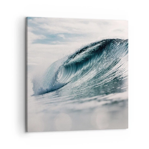 Lærredstryk - Billede på lærred - Topmøde om vand - 50x50 cm