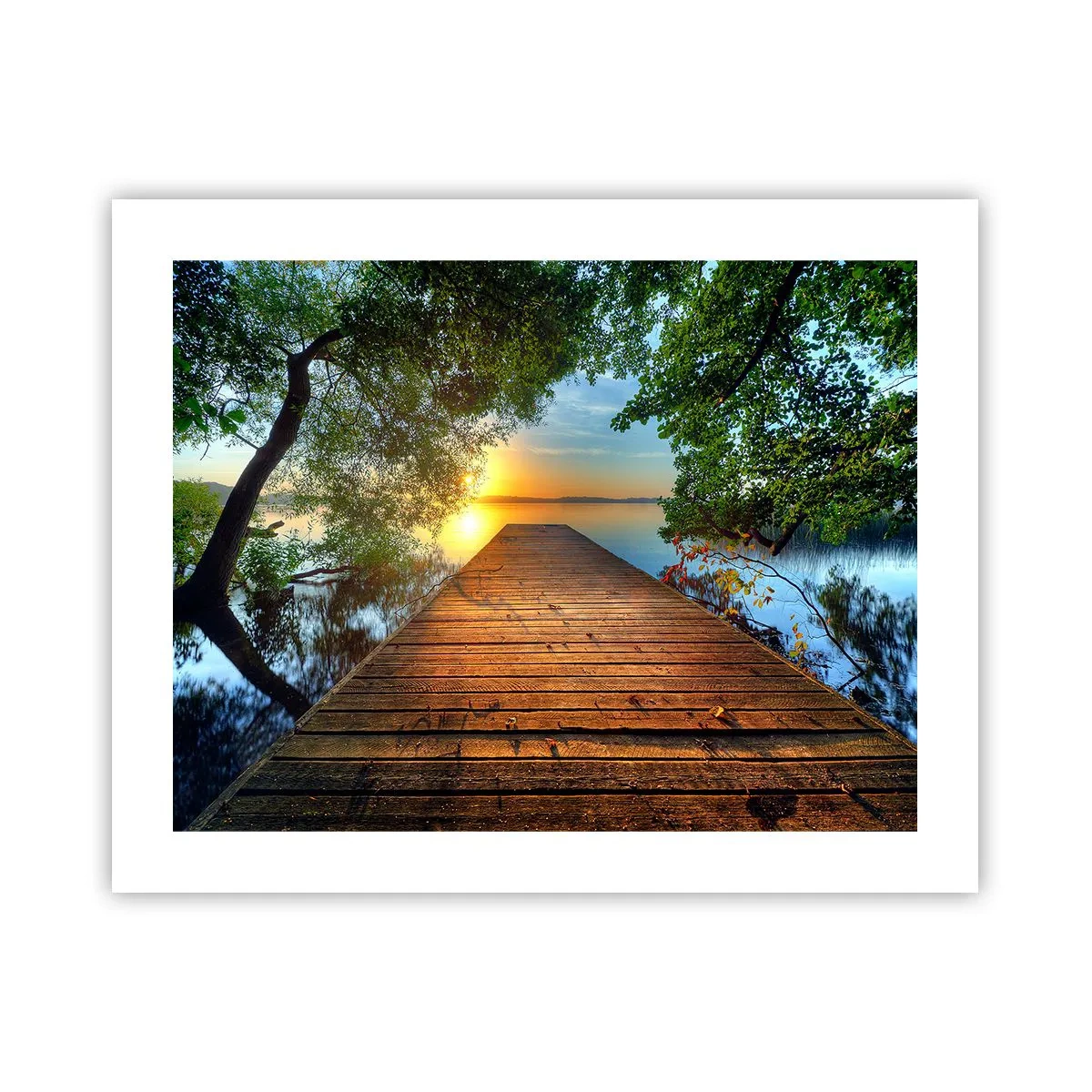 Plakat - Tag dig god tid, sæt dig ned - 50x40 cm