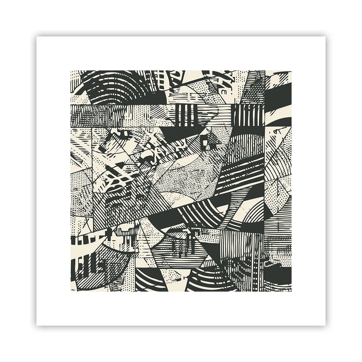 Plakat - Nutidens dynamik - 30x30 cm