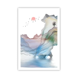 Plakat - Mod krystalbjergene - 61x91 cm