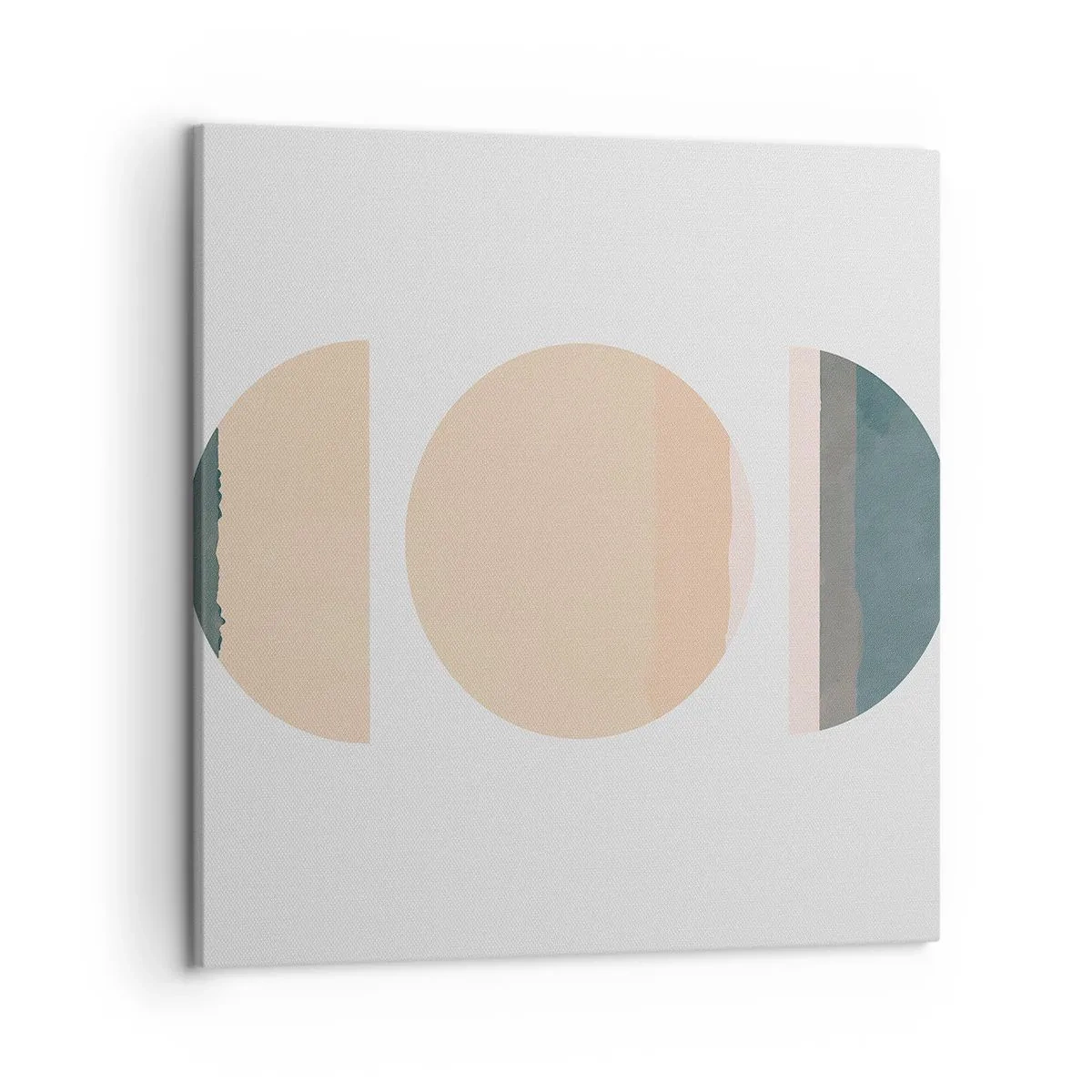 Lærredstryk - Billede på lærred - Hjul for hjul - 50x50 cm