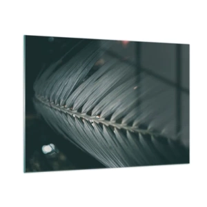 Billede på glas - Naturens præcision - 100x70 cm