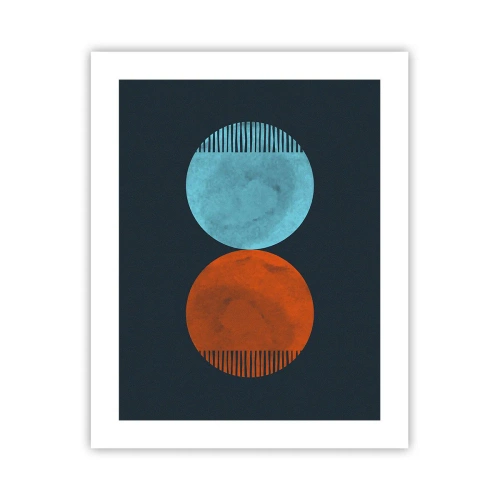 Plakat - Kun geometri? - 40x50 cm