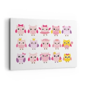 Lærredstryk - Billede på lærred - Den ene er sødere end den anden - 100x70 cm