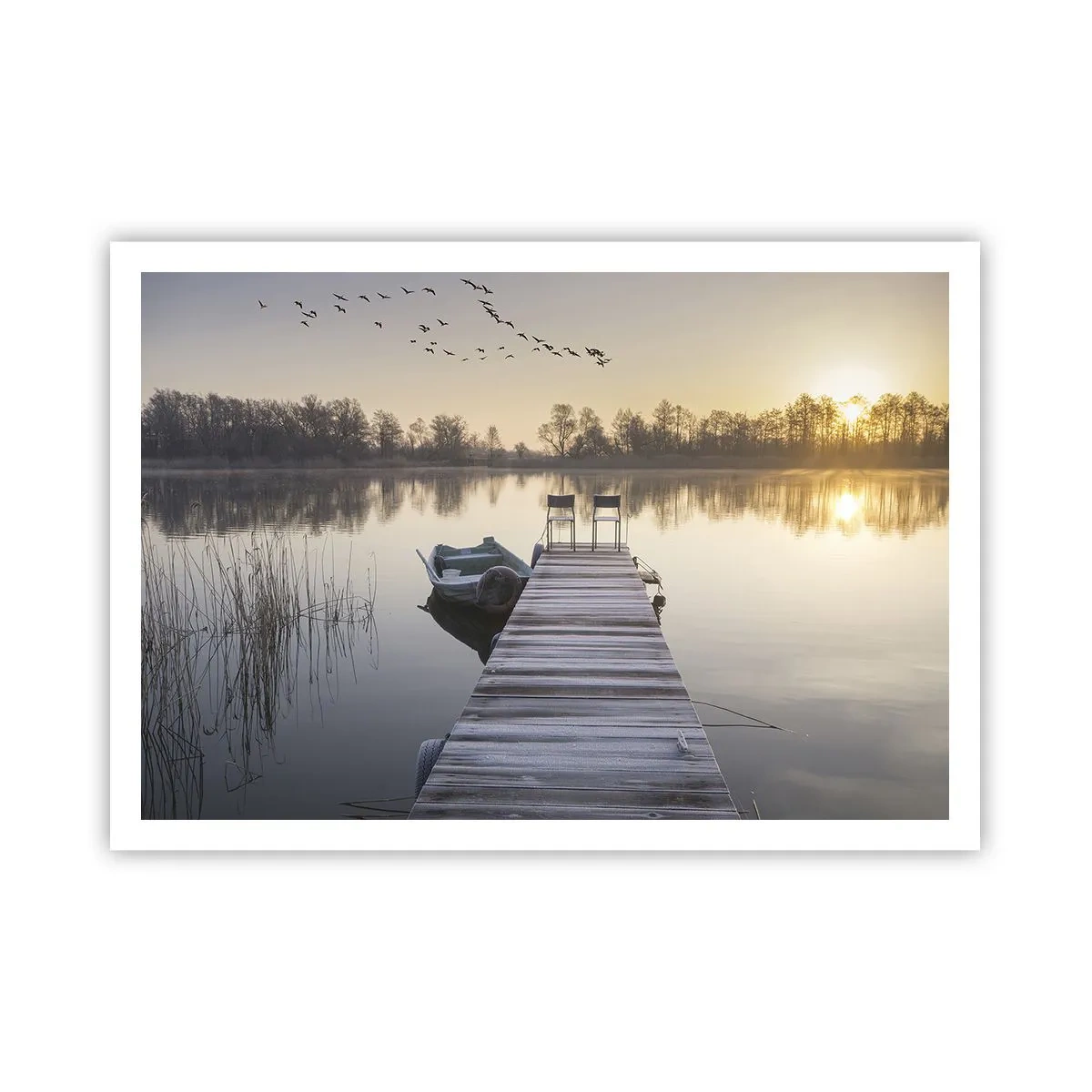 Plakat - Jeg kommer tilbage om et stykke tid - 100x70 cm