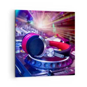 Lærredstryk - Billede på lærred - Det vil ske, det vil ske - 50x50 cm