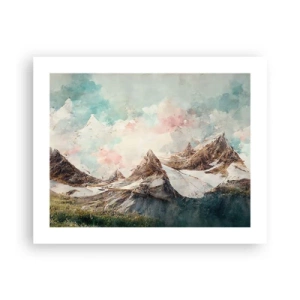 Plakat - Stenede knive - 50x40 cm