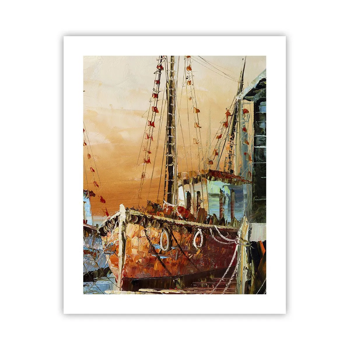 Plakat - Fredelig tilbagevenden - 40x50 cm