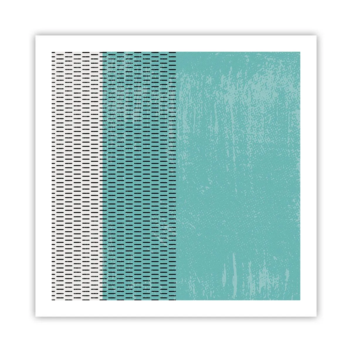 Plakat - Balanceret sammensætning - 60x60 cm