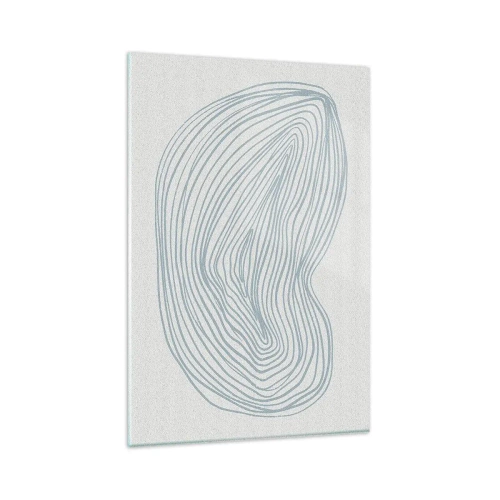 Billede på glas - Smil fra en dråbe - 80x120 cm