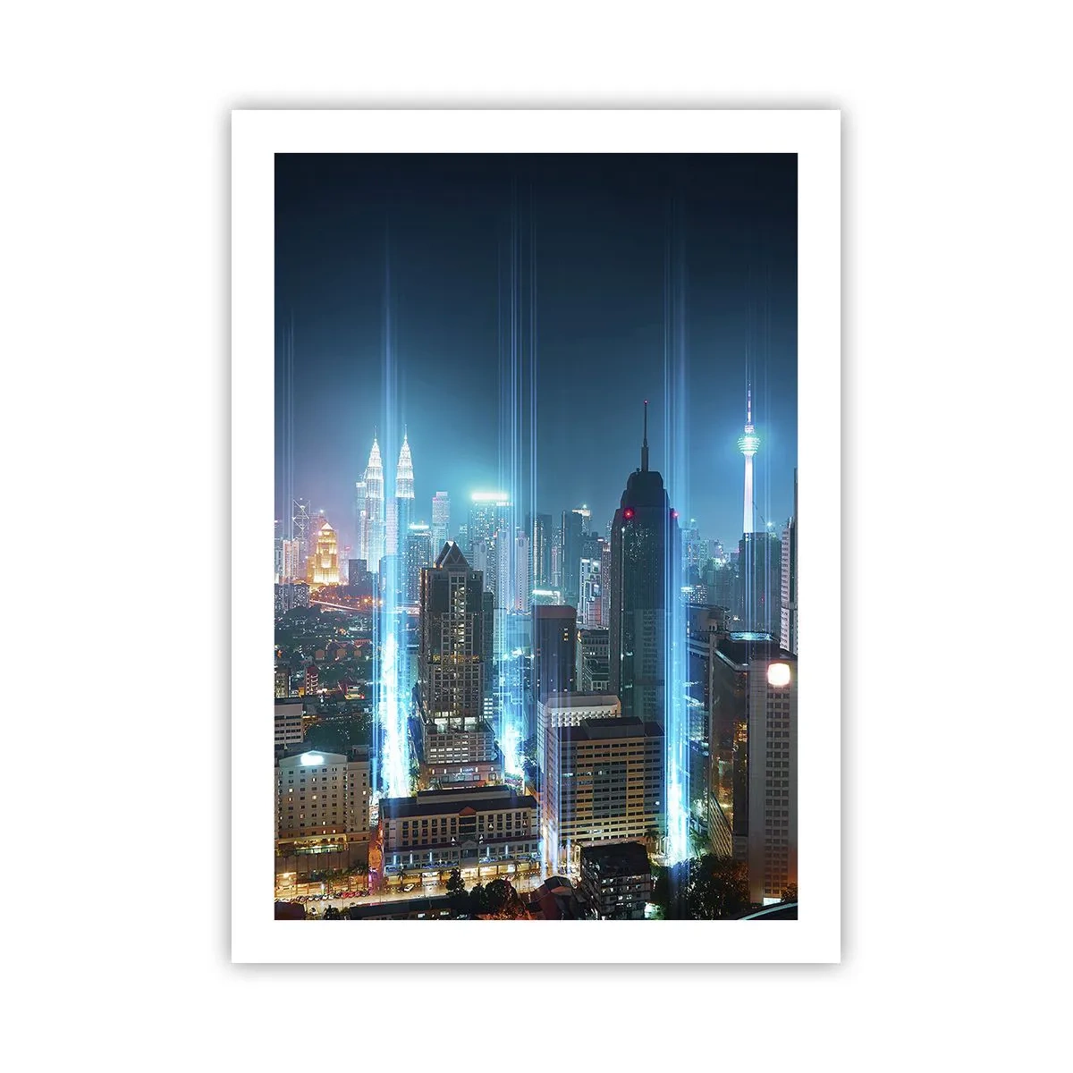 Plakat - Berlin til himlen - 50x70 cm