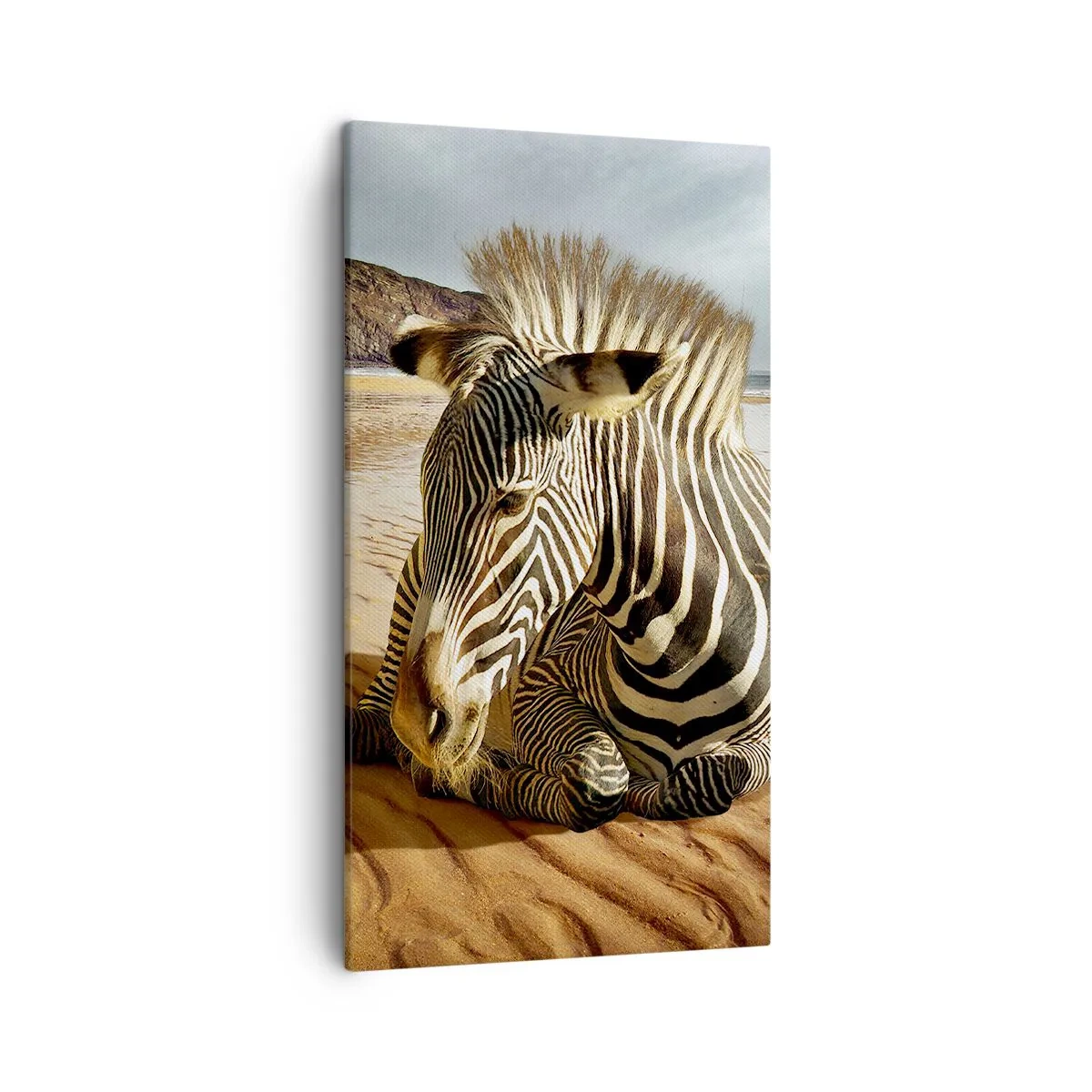 Lærredstryk - Billede på lærred - Vi passer sammen - 45x80 cm