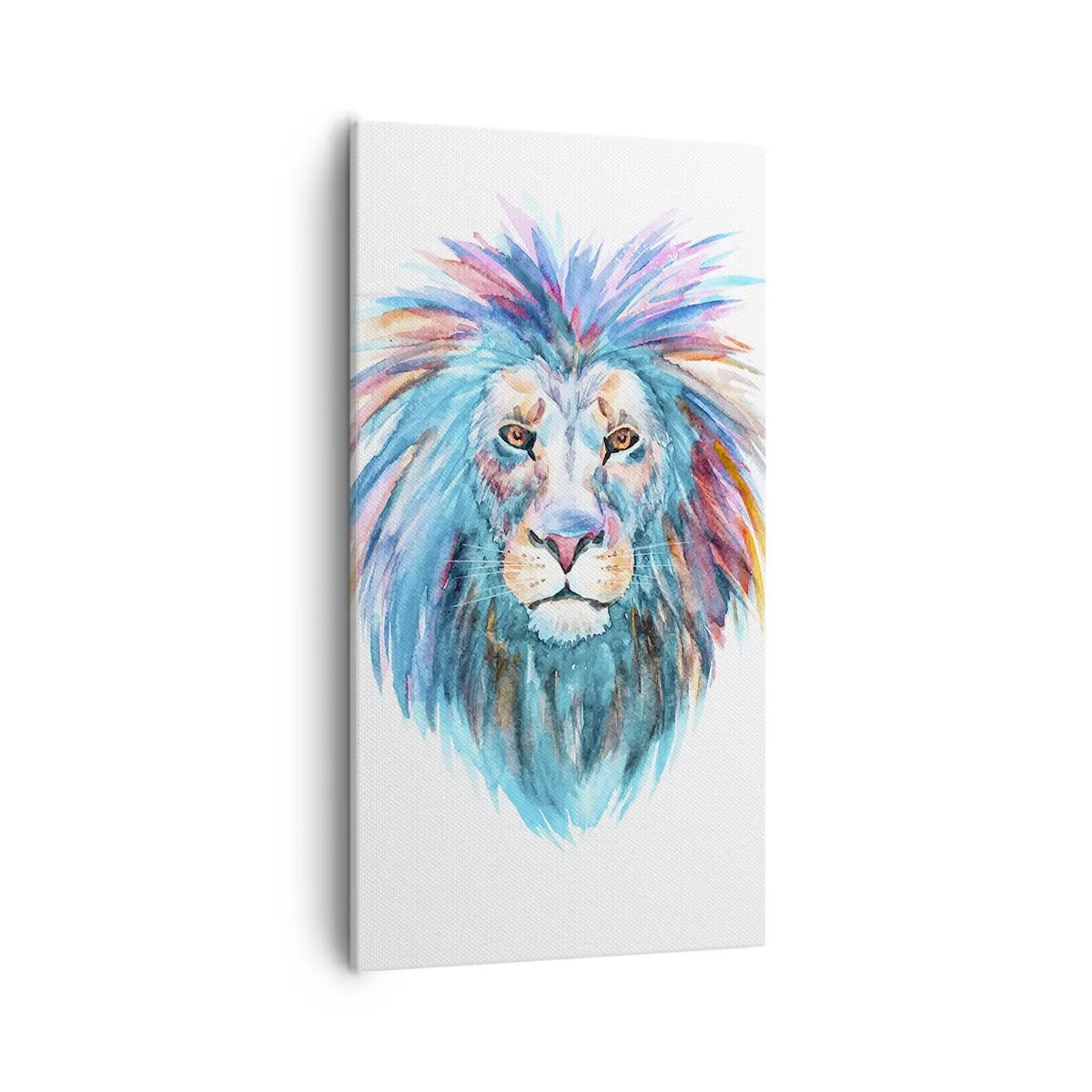 Lærredstryk - Billede på lærred - En elektrificerende aura - 55x100 cm