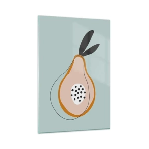 Billede på glas - Trænge ind i tingenes natur - 80x120 cm