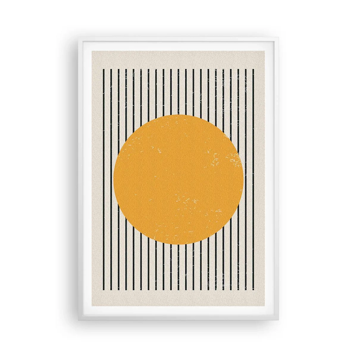 Plakat i hvid ramme - Enkelthedens kraft - 70x100 cm