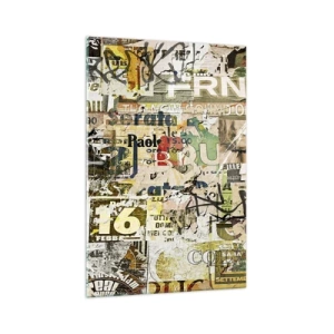 Billede på glas - Åh, det er ved at ske... - 70x100 cm