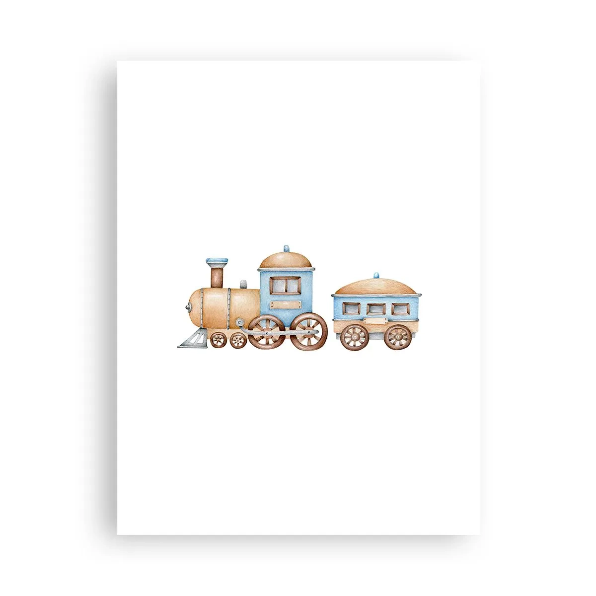 Plakat - Stående på stationen... - 30x40 cm
