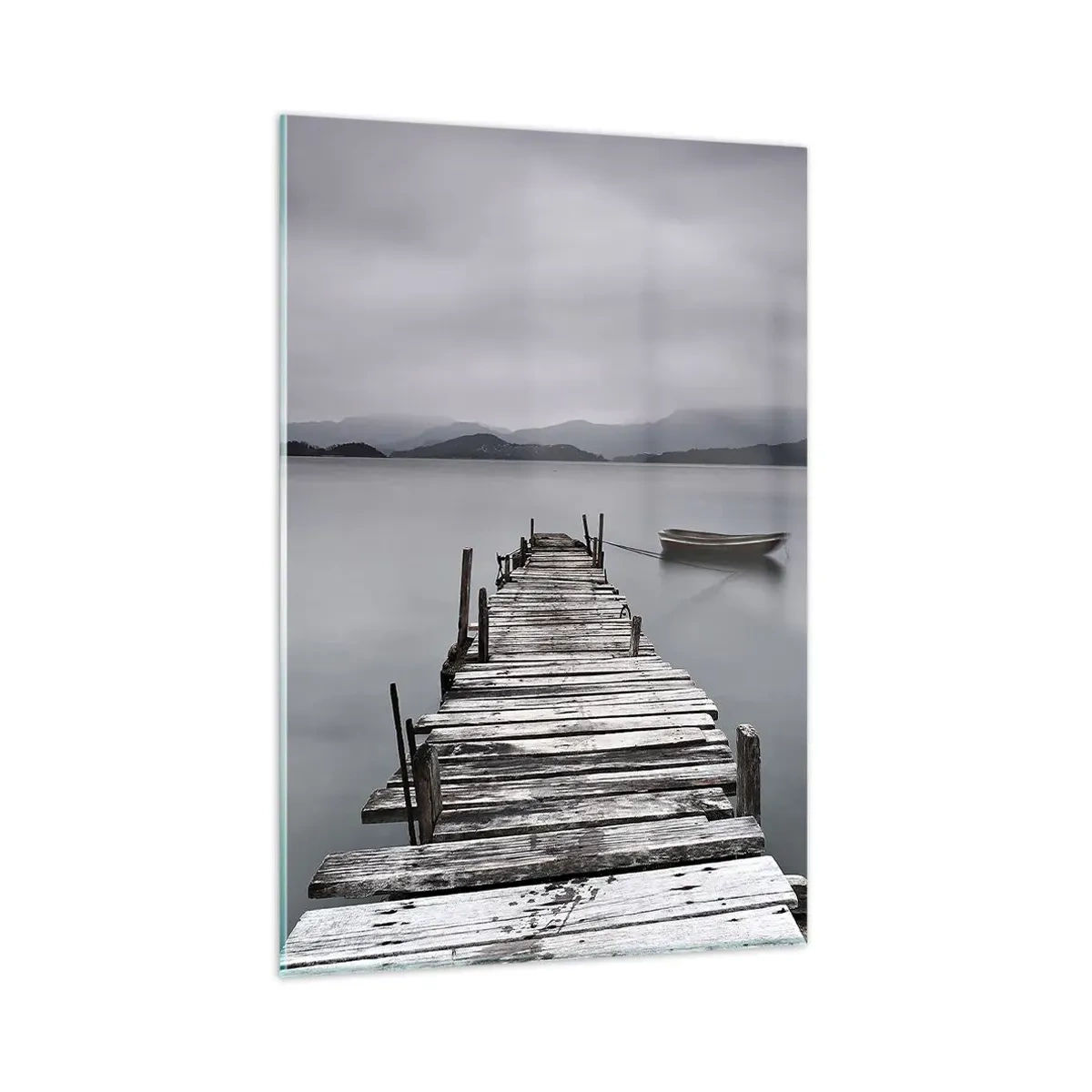Billede på glas - Du kan tage af sted i morgen - 80x120 cm