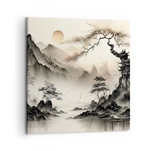 Lærredstryk - Billede på lærred - Orientens unikke charme - 50x50 cm