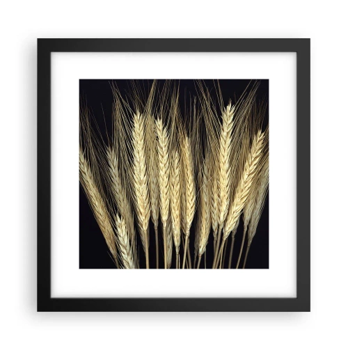 Plakat i sort ramme - Rustik magi - 30x30 cm