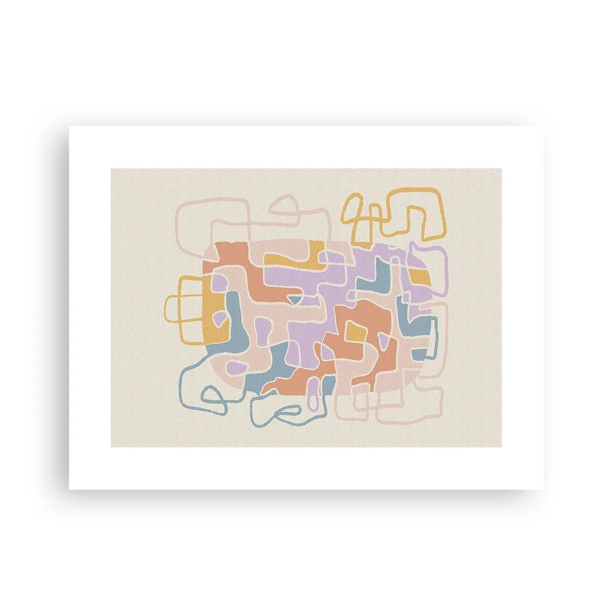 Plakat - Labyrint - et glædeligt eventyr - 40x30 cm