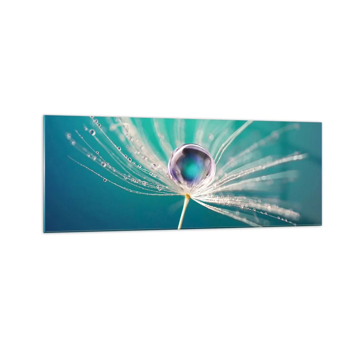 Billede på glas - Mystisk øjeblik - 140x50 cm