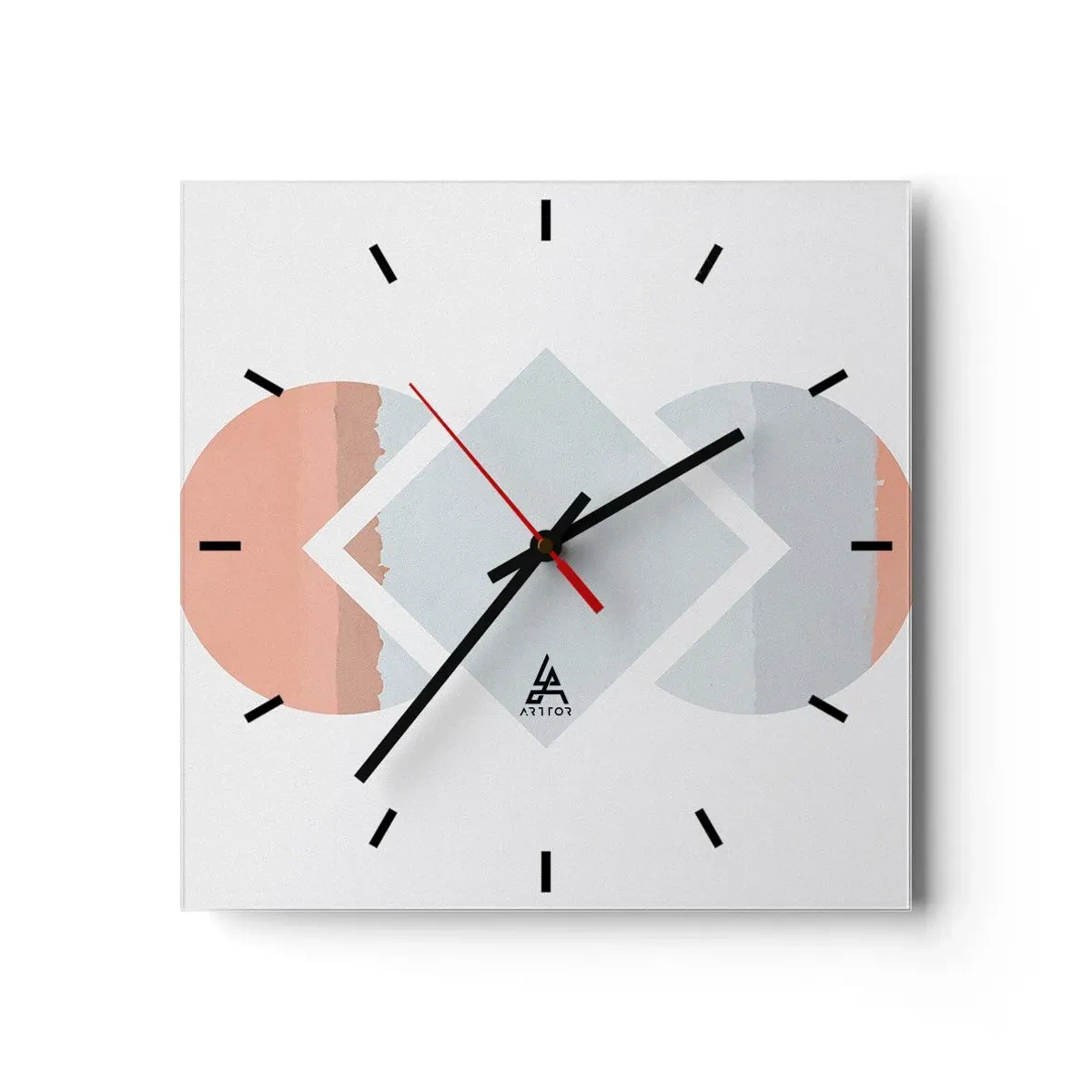 Vægur, Uret - Situationen er klar - 30x30 cm