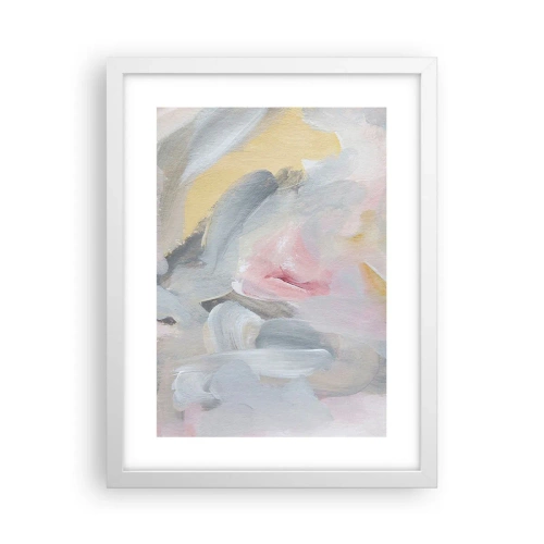 Plakat i hvid ramme - I en pastelfarvet verden - 30x40 cm