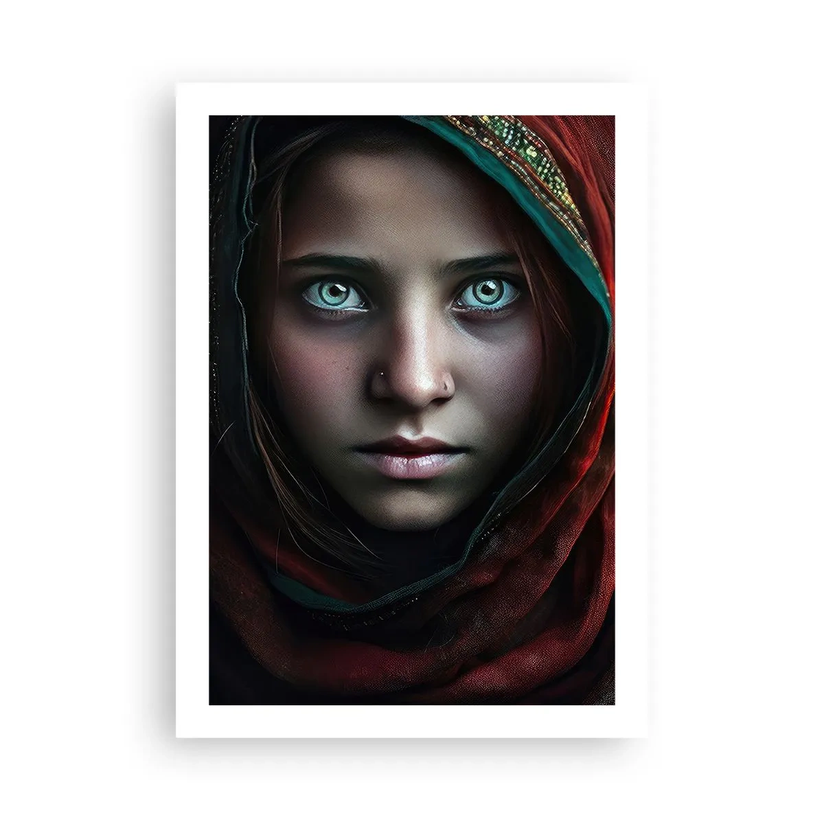 Plakat - Østens prinsesse - 50x70 cm
