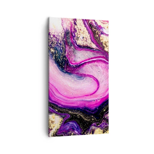 Lærredstryk - Billede på lærred - Et øjeblik bag kulisserne - 45x80 cm