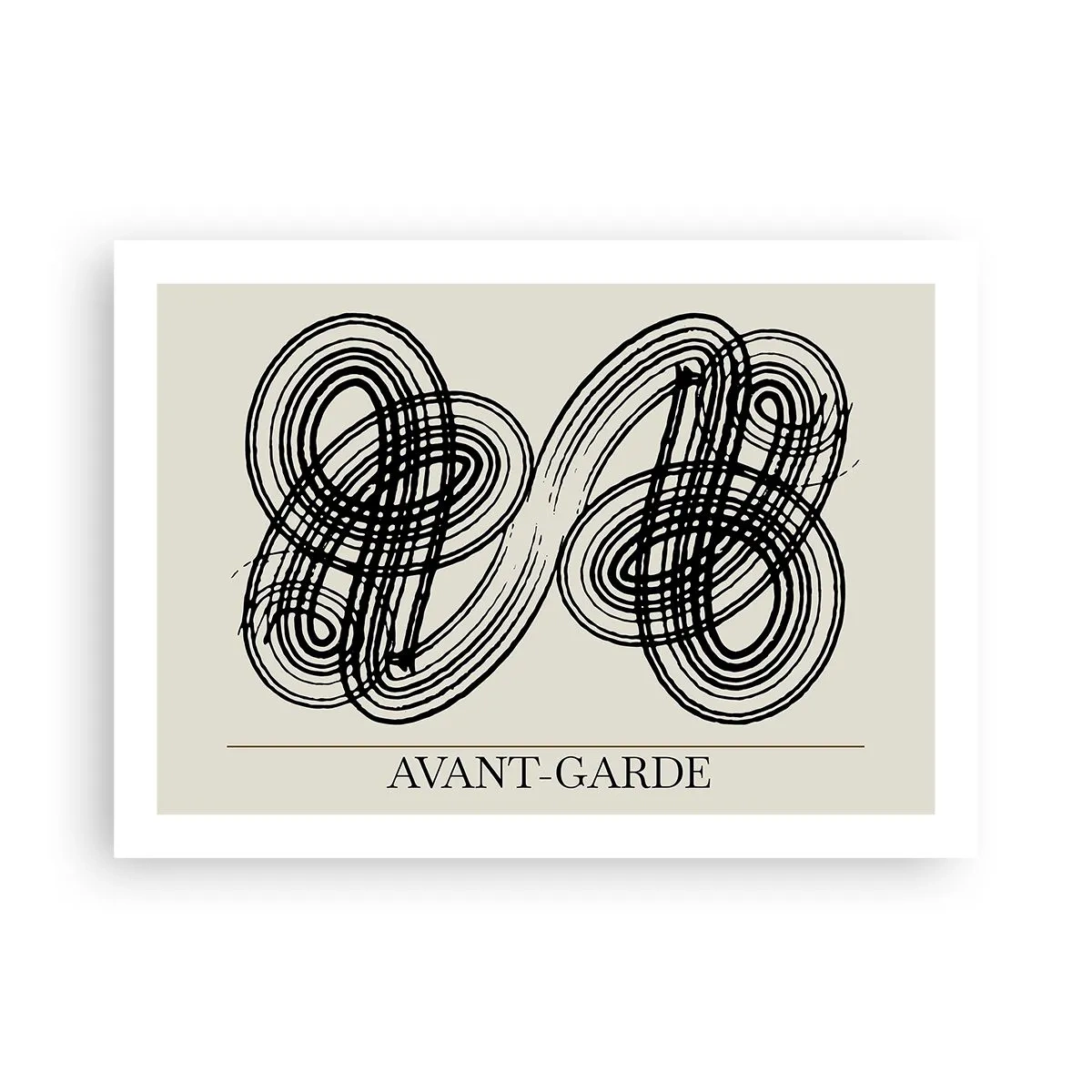 Plakat - Det kom ud spontant - 70x50 cm