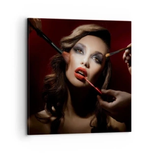 Lærredstryk - Billede på lærred - Smukke drømmende - 70x70 cm