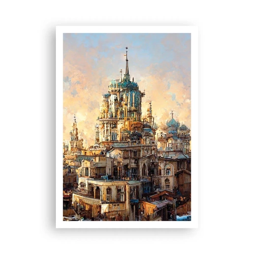 Plakat - En by af byer - 70x100 cm