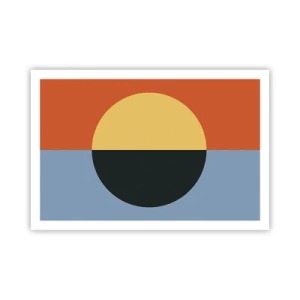 Plakat - En sammensætning af varme og kølighed - 91x61 cm